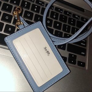 Coach lanyard